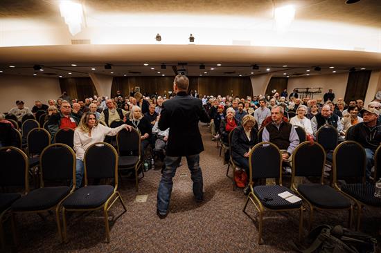 Congressman Brecheen Speaks at Town Hall in Bartlesville